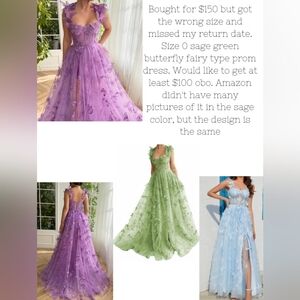 Fairy prom dress